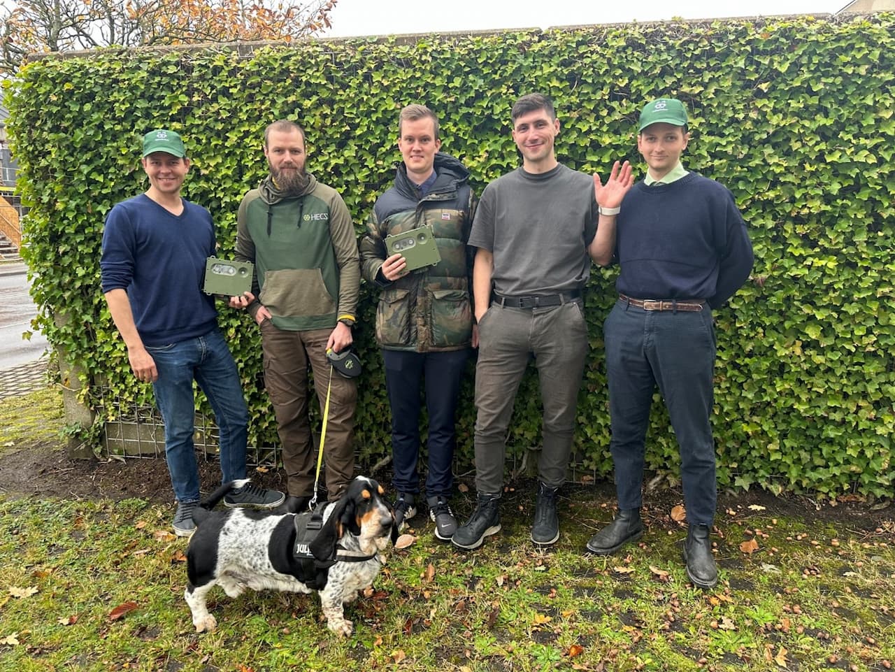 Some of us - involved in developing the Animal Detect Camera