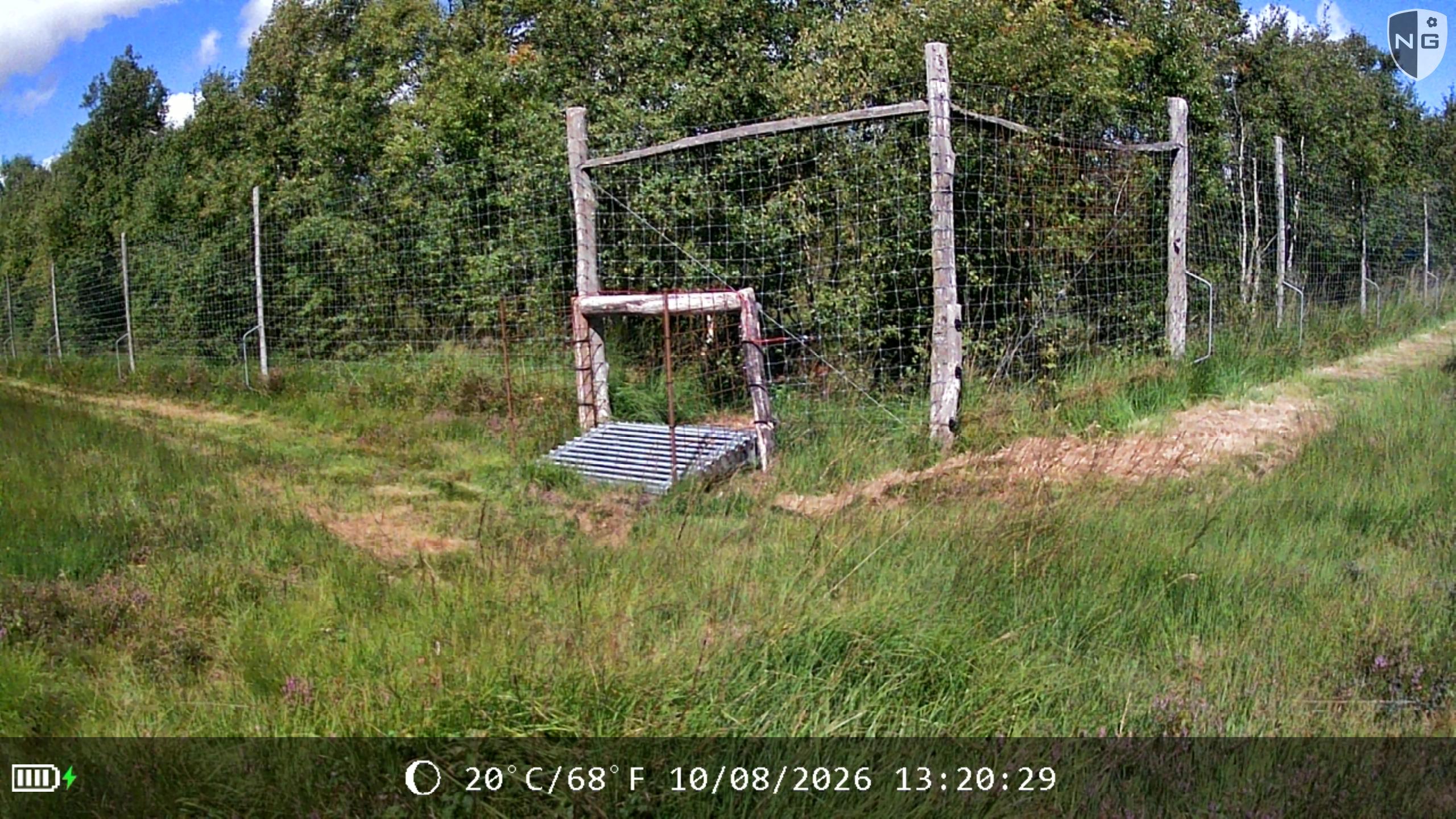 Empty frame, daylight